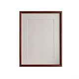 Bois de noyer naturel : chaque cadre est fraisé à la main à partir de bois de noyer naturel, présentant des textures et des teintes uniques qui améliorent tout style de décoration.