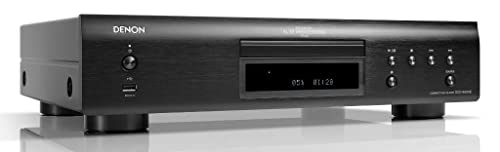 Denon DCD-900NE CD Player with Advanced AL32 Processing Plus & Integrated USB Port, Supports Hi-Res Formats - CD, CD-R/RW, MP3, DSD & More, Pure Direct Mode, Vibration-Resistant Design