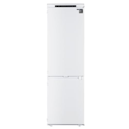 Infiniton Frigorifico Combi Encastrable FGC-BB39N, Altura 193.7 cm, 270 Litros, Integrable, No Frost, Blanco, E