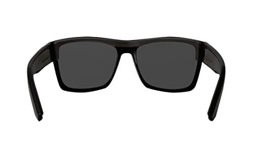 BOMBER Safety Glasses for Men Women - Smoke Safety Lens, Matte Black Frame with Removable Side Shields, ANSI Z87+ Compliant Safety Eyewear - CL103