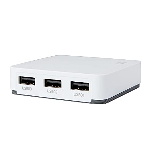 LOYALTY-SECU Serveur d'impression réseau Wi-FI LAN pour imprimantes USB avec protocole d'impression RAW, Vitesse Ethernet 10/100 Mbps, Win 7 8 10 11