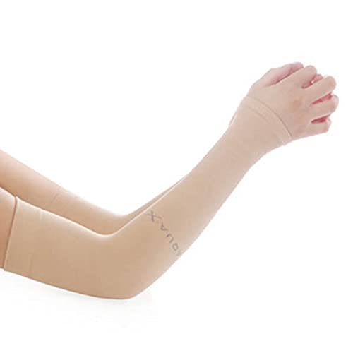 Sarngk 1 Par de Mangas de Enfriamiento de Brazo Unisex Mangas de Brazo de ProteccióN UV para Hombres y Mujeres, para Correr, Ciclismo, Senderismo, Golf (Piel)