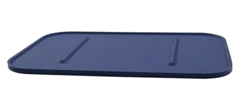 Image of ZENITH Steam Iron Protective Rest Pad, Felt pad, Heat Resistant Iron Tray Mat, 22.5 x 15 cm,Suitable for all types of Household and Industrial Irons like silver star ES 300L etc. Blue (SET OF 2)