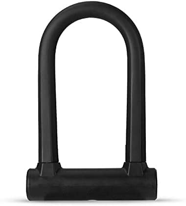 Lucchetto a U per Bicicletta Lucchetto per Bicicletta Lucchetto antifurto per Bici Lucchetto a U MTB Strada Mountain Bike Lucchetto per Moto Lucchetto di Sicurezza in Acciaio con Chiavi Acce