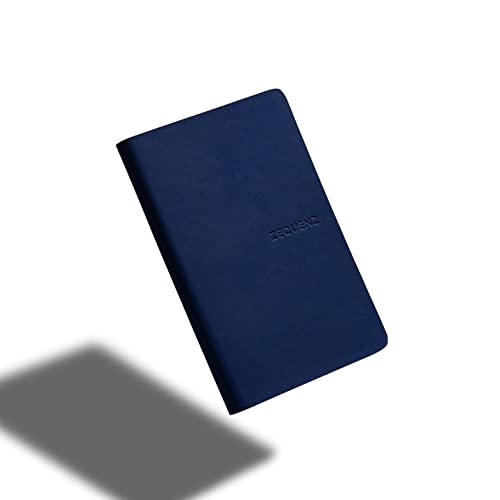 Image of Zequenz | Pocket Notebook | A6- | Blank | 200 Pages | Soft Cover | Dark Navy | 360-Degree Lay-Flat Design |Fountain Pen Friendly