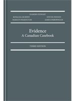 Hardcover Evidence : A Canadian Casebook Book