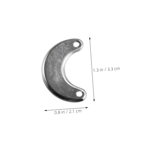 Image of Housoutil 50pcs Metal Picture Frame Backing Clips Reliable Turn Fasteners for Hanging Photos Headboards Decorations Easy Installation Durable Stylish Hardware