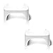 WELL CARE x2 Tabouret Physiologique de Toilette - Fabriqué en France en Plastique Recyclé - Marche Pied WC - Permet la Position Squatty Anti Constipation