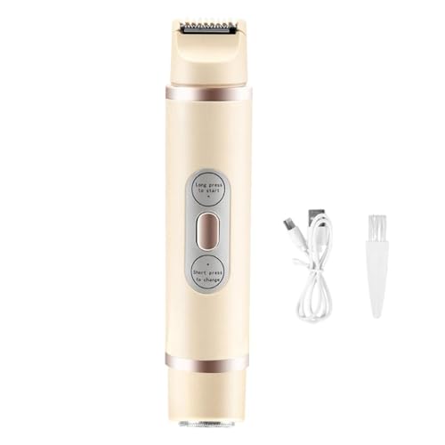 Rasoir électrique pour femme double tête rechargeable USB portable étanche
