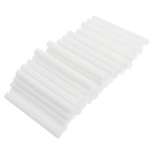 Ciieeo Bastoncillos Absorbentes para Humidificador 50 Piezas Varillas de Algodón Blancas 10X100 MM Recambios para Difusores de Aceites Esenciales y Ambientadores Compatibles Mini