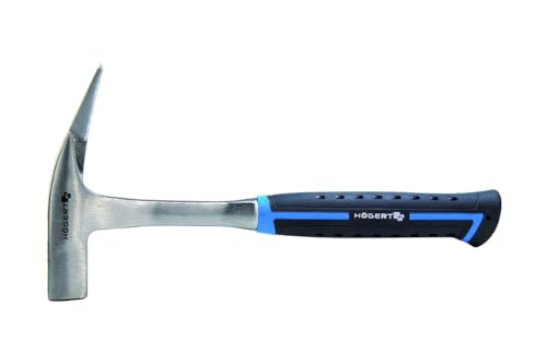 HÖGERT HT3B031 Marteau de charpentier Argent/Noir/Bleu 330 mm