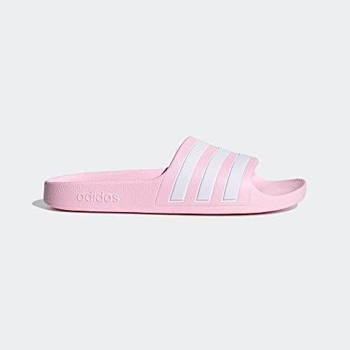adidas Girl's Adilette Aqua Slides (Toddler/Little Kid/Big Kid) Clear Pink/White/Clear Pink 6 Big Kid M | Image 1