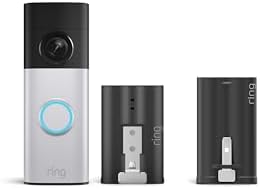 Ring Videotimbre Plus (Última Gen.) con Batería Ultra de Liberación Rápida | Inalámbrico DIY | Retinal 2K | Zoom 6x | 30 días de prueba gratuita del Plan de Suscripción Ring