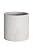 Pageqiu Plant Pots - Cement Planters Indoor - Modern Grey Flower Pot with Drainage Hole - Home Office Decor