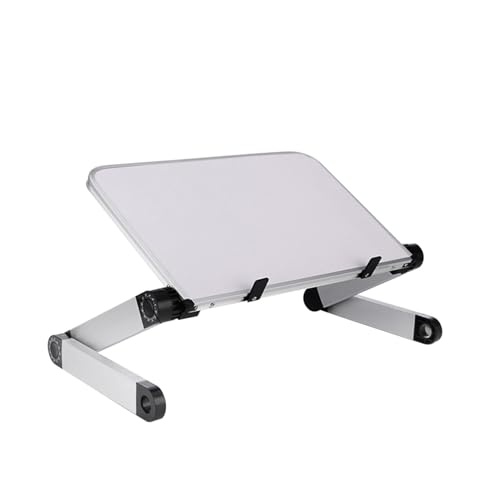 Soporte portátil ajustable de aluminio para laptop Holibanna miniatura 1
