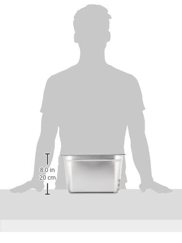 Bac gastromique 1/3 Lacor 66320 conteneur inox 176x325x200 cm sans anse - 3
