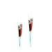 Produktbild Shiverpeaks Duplex Patchkabel ST/ST 50/125µ OM3 aqua 5m