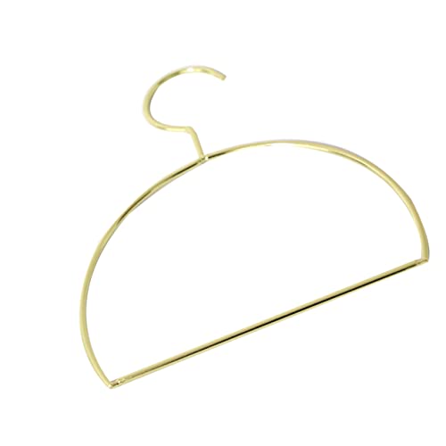 PRETYZOOM Scarf Rack Metal Hanger Belt Tie Rack Closet Organizer Semicircular Design Easy to Use