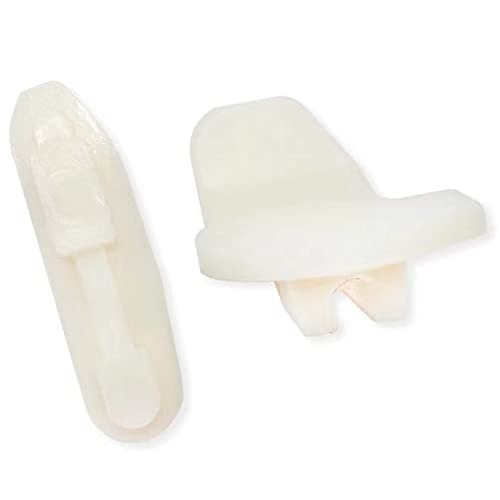 Image of Tire Changer Plastic Insert, Tire Machine Guard, Wheel Rim Edge Protector for Mount Duck Head, Nylon Tyre Demount Fitting Head Part, 6 Front (Upper) + 6 Rear (Lower) Insert Kit /Pack, 5 Packs, 23WKM
