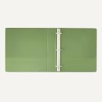 Amazon Basics 3 Ring Binder, 1.5 inch Binder, Round Rings, Assorted Colors, 4 Pack