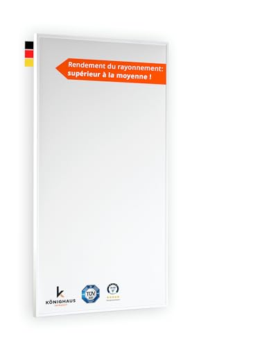 Könighaus Chauffage d’appoint infrarouge 300W