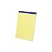 Ampad 20222 Perforated Writing Pad, 8 1/2 x 11 3/4, Canary, 50 Sheets (Pack of 12)