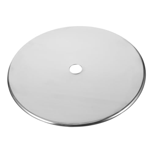 UPKOCH Hundimiento de Inoxidable Cocina de Inducción Adaptadora Resistente Compatible con Estufas Eléctricas y Mesas de Hot Pot de Limpiar y Mantener