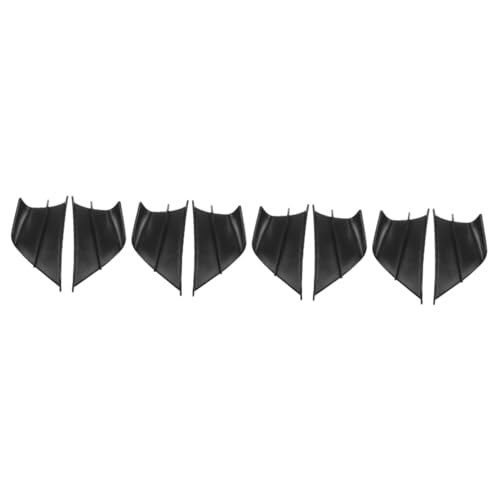 Aile de déco aérodynamique iplusmile pour déflecteur de vent latéral de moto (4 paires)