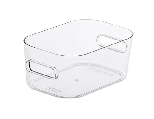 SmartStore Aufbewahrungsbox XS Transparent BPA-frei für Büro & Küche...