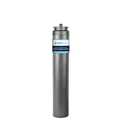 Aquasana Under Sink Water Filter Replacement - Claryum Direct Connect Under Counter Filtration System - AQ-MF-1-R