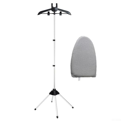 Percha Plegable Aluminio para Plancha de para vapor Percha Plegable(black)