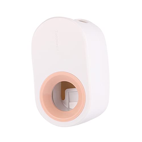 FOMIYES Othpaste Squeezer Holder Automatic Dispenser Wall-Mounted Nail- Sturdy Safe No-Tool Easy Install