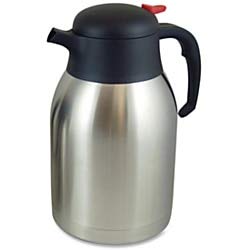 Genuine Joe Double Wall Stainless Vacuum Insulated Carafe