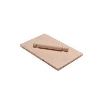 Set à découper 50 x 60 cm grand format et rouleau à pâtisserie robuste de 40 cm