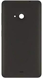 Wise Guys Back Battery Door Panel Replacement for Microsoft Lumia 535 Housing Case Black