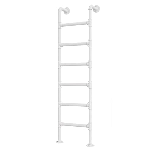 Échelle de secours blanche 134 cm pour évacuation rapide de maison