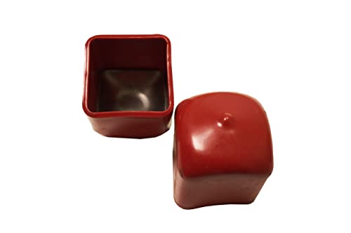 Panellift Red End Caps (8 Pack) #TOP2