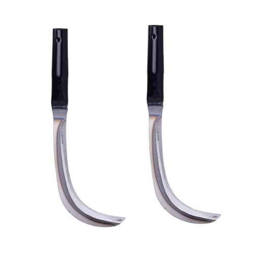 2 piezas cuchillo para siega herramienta de jardinería miniatura 1