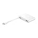 Price comparison product image Huawei Matedock 2 AD11 HDMI/VGI/USB-C Adapter - White