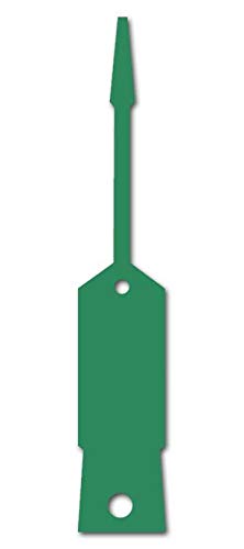 Donkey Auto Products Self-Lock Arrow ID Key Tags Or Car Parts/Service Tags (1,000 per Pack) (Green)