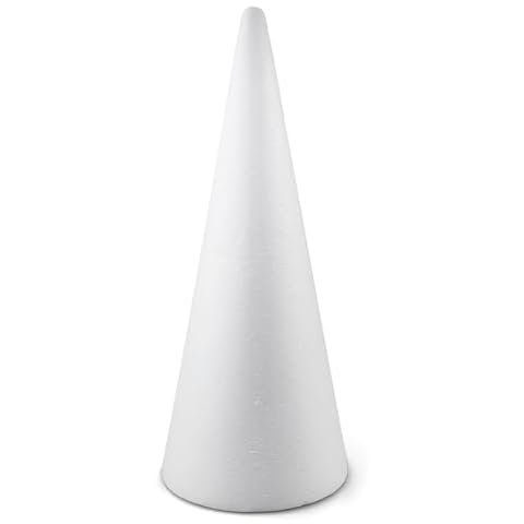 Netuno 2X Polystyrene Craft Cones Cover