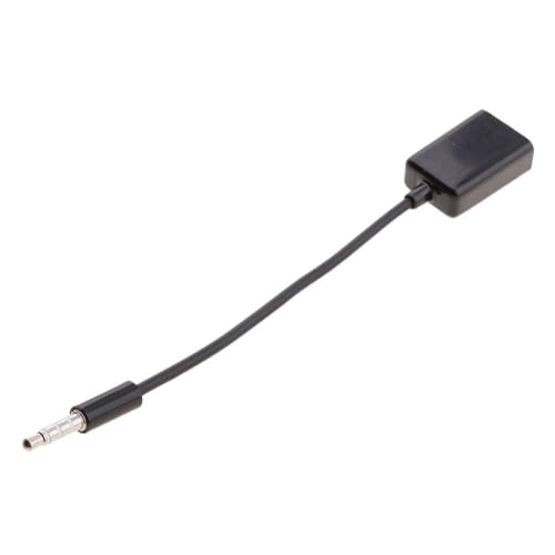 Image of 3.5mm 1 /8 inch Male AUX Audio Plug Jack to USB 2.0 Female Converter Cable Cord