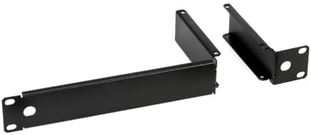 Generic Replacement Single Rack Mount Kit for Shure PSM300 Twin Pack Pro Wireless in Ear Monitor System, UA506 Rack Mounts Hardware Replacement, Metal, Black image 4