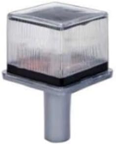Solar Smart Light Automatic Day-Night Sensor, Blinking, Waterproof Body and Alarm Farm Light – Ultrasonic Sound & Flashing with Auto Night Smart Light (Pack of 1)