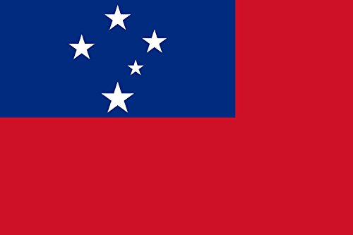 Drapeau Samoa 100x150cm grand format horizontal de 1.5m² pour mât - 2