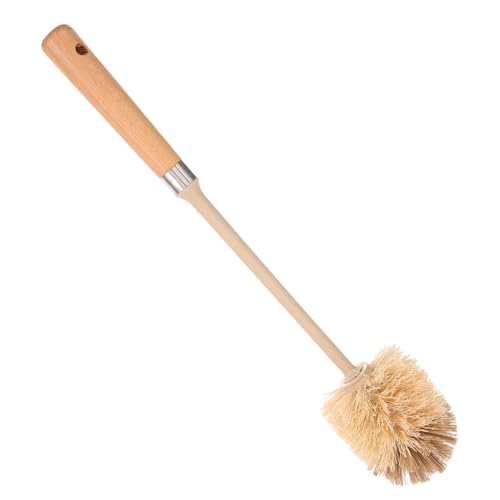 TOGEVAL Escobilla WC con Mango para Baño y Cocina Cepillo Multiusos con Cerdas Suaves Que No Rayan Colgable y para Limpieza Casa Hotel u Oficina