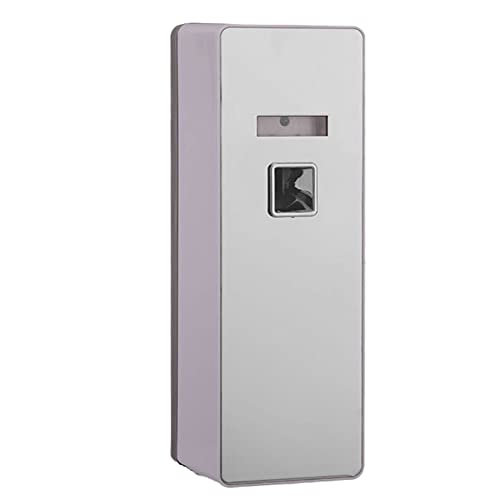 Schwamm Distribuidor Automático de Aerosol LCD Máquina de Pulverización de Inducción de Perfume Pulverizador de Perfume a Distancia Cronometrada De Hotel, Plata