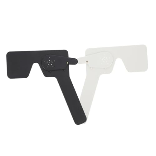 COLLBATH Eyesight Testing Kit 2 Pin Hole Glasses Eye Cover Essential Tool for Optometrists Sturdy Easy to Use