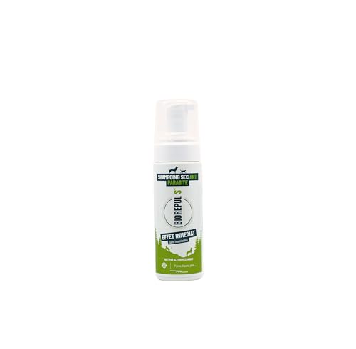 BIOREPUL'S Veto – Champú seco antiparasiario – Ideal para Perros y Gatos – Base de dimeticona – 150 ml