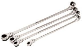 4 piezas SAE XL REV FLX RTCH DBL BX